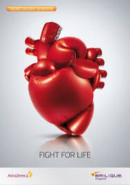 Brilique Fighting For Life Global Award Winner 2012 Ad Gute Werbung Creative Advertising Healthcare Advertising Print Advertising
