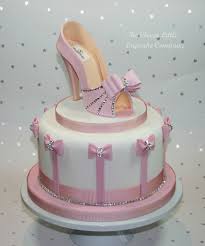 The Finished Cake A Display Cake Studded With Swarovski S Www Facebook Com Cleverlittlecupcake Girl Cakes Shoe Cakes Birthday Cake Girls