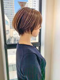 可愛すぎる横顔美人のゆとりショート yahoo beauty ヘアスタイル 毛先パーマ スタイリスト