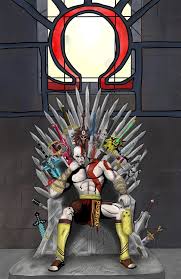 Throne Of Games By Https Roninh5x Deviantart Com On Deviantart God Of War Kratos God Of War Game Art