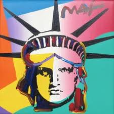 Peter Max Abstract Paintings