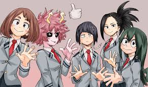 My Hero Academia Girls Wallpapers Wallpaper Cave Midoriya and all might, todoroki and endeavor, bakugou and best jeanist. my hero academia girls wallpapers