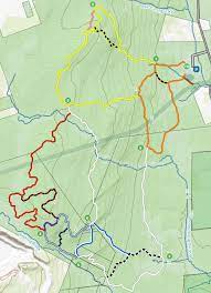Sourland Mountain Trail Map Sourlands Mountain Preserve