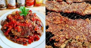 Mudahnya membuat dendeng sambal ijo untuk menu keluarga. 9 Abssr G9bebm