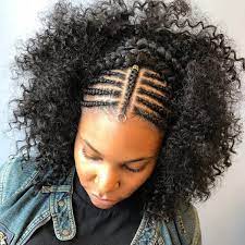 60 Easy And Showy Protective Hairstyles For Natural Hair To Try Asap Hair Styles Braids With Curls Protective Hairstyles For Natural Hair