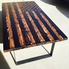 Rustic American Flag Coffee Table Rustic American Flag Coffee Table American Flag Wood