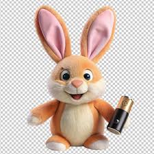 El conejo de Duracell | PSD Premium generado con IA