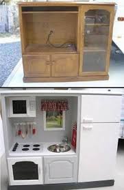 The kitchen, on the second of the four floors, was to be something a little different from the rest of the kitchen at a glance who lives here: Kitchen Diy Play Kitchen Kids Play Kitchen Old Entertainment Centers