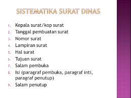 Apa saja jenis jenis surat dinas? Kd 4 2 Menulis Surat Dinas Berkenaan Dengan Kegiatan Sekolah Dengan Sistematika Yang Tepat Dan Bahasa Baku Ppt Download