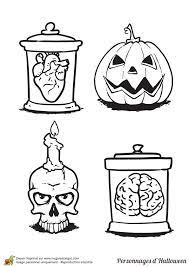 coloriage d une serie de fioles et potions pour halloween hugolescargot com enfants graffiti livre