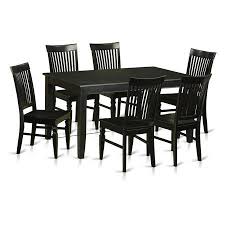 Home East West Furniture Dining Room Sets Rectangular Dining Table