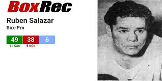 BoxRec: Ruben Salazar