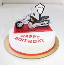 Insightful reviews for cake design machine: Motor Taart Bullet Royal Enfield Bike Theme Small Customized Birthday Cake Bike Cakes Cake Delivery