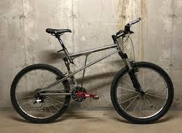 Ibis Bow Ti Titanium Full Suspension Vintage Mountain Bike Medium Vintage Mountain Bike Titanium Mountain Bike Titanium Road Bike