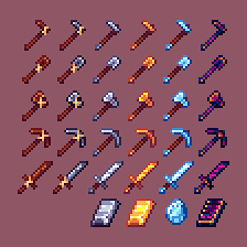 The objective of the texture packs is to give a unique design for the enchantment that you place on the tool. Started Working On A Resource Pack Here Are The Tools And Some Ores Minecraft