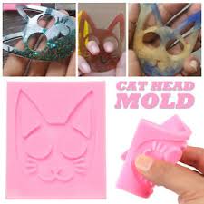 Tino kino self defense cat resin mold keychain pendants epoxy jewelry casting mold polymer clay resin baking mould for diy diy crafts making. Resin Key Chain Mold Self Defense Cat Pattern Knuckles Ring Making Tool Ebay
