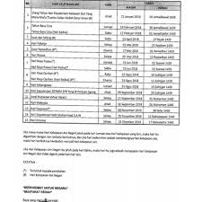 Aplikasi mudah alih ini menyediakan maklumat hari kelepasan am malaysia yang telah diwartakan oleh kerajaan persekutuan dan negeri. Cuti Kelepasan Am Kerajaan Negeri Kedah Tahun 2018