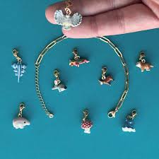 Exotic Trail of Treasures Charm & Bracelet Set