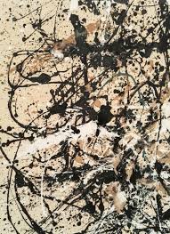 Autumn rhythm (number 30) (1950). Jackson Pollock Autumn Rhythm Number 30 1950 Detail Enamel On Canvas Part Of Permanent Collection Of The Metropol Jackson Pollock Drip Painting Pollock