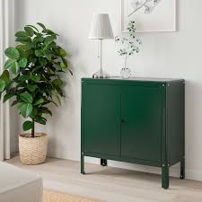Kolbjorn Schrank Drinnen Draussen Grun Ikea Osterreich In 2020 Ikea Cabinet Outdoor Storage Bench