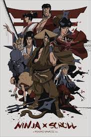 Ninja Scroll Print By Yvan Quinet Through Hero Complex Gallery Ninja Scroll Anime Anime Ninja Anime Movies