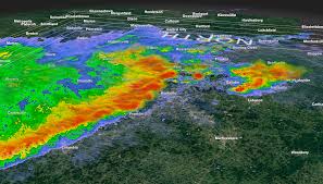 The national weather service defines a derecho as a widespread wind storm accompanied with bands of rapidly moving showers and thunderstorms that can be equally as destructive as tornados but the damage occurs in one direction, along a relatively straight swath. Derecho Slams Nashville With 70 Mph Winds Cutting Power To More Than 100 000 The Washington Post