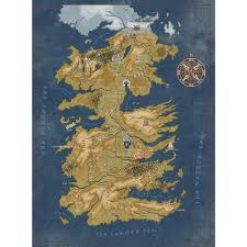 The ultimate collector puzzle for the ultimate game of thrones fan! Dark Horse Comics Game Of Thrones Map Of Westeros 1000 Piece Puzzle Target