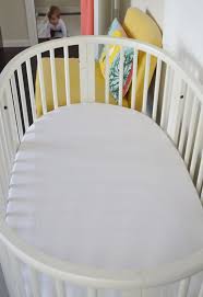 Stokke Organic Cotton Oval Mattress Pad By Babyturtledove On Etsy 59 00 Fitted Crib Sheet Crib Sheets Grey Sheets