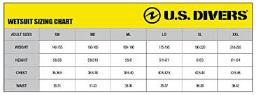 52 High Quality Us Divers Youth Size Chart