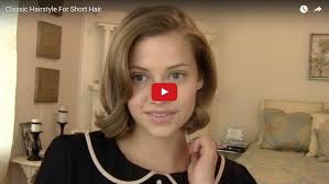 Short hairstyles can give you a fresh modern look that will never hairstyles for women over 50. 1950 Hairstyle Tutorials 30 Tutorial Videos Bold Dress