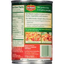 Del Monte Diced Tomatoes With The Flavors Of Basil Garlic Oregano 14 5 Oz Canned Tomatoes Caja Usa
