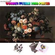 Home » jigsaw puzzles » angel and flowers 1000 piece jigsaw puzzle. Momemo Still Life With Basket Of Flowers Jigsaw Puzzle Adult 1000 Pieces Wooden Puzzles Kids Oil Painting Artistic Insight Toys Puzzles Aliexpress