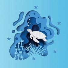 Baixe estes vetor grátis sobre dia mundial dos oceanos mão desenhada, e descubra mais de 12 milhões de recursos gráficos profissionais no freepik. Conceito De Dia Mundial Dos Oceanos Tartaruga Debaixo D Agua Com Muitos Belos Corais Arte De Papel Cortado Escultura De Papel Trabalhos Em Papel