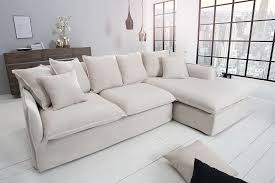 Read customer reviews and common questions and answers for corrigan studio® part #: Eck Sofa Weiss Strukturstoff 255cm Dunord Design