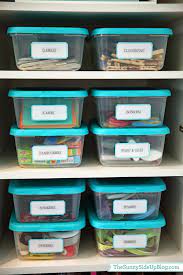 Get the tools you need to create beautiful investing in a plastic drawer system and a handful of plastic containers will keep your basic card making supplies and tools safe and organized. Organized Craft School Supplies The Sunny Side Up Blog