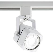 White Square 6 5 Watt Led Bullet Head For Juno Track System 78g79 Lamps Plus