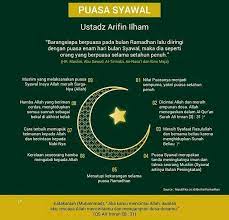 Puasa Ayyamul Biidh Puasa Senin Kamis Puasa Syawwal Dapat Kita Jamak Semua Itu Dengan Satu Niat Dimulai Pada 6 11 Juli 2017 Infografis