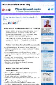 We Are Hiring A Medical Front Desk Receptionist To Support 3 Physicians In A Private Practice Located In Medical Receptionist Assistant Jobs Medical Assistant