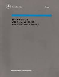 Donate and help keep workshop manuals freely available. Mercedes Benz M100 Engine Service Repair Manual Pdf
