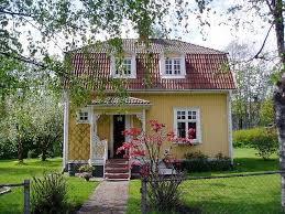 My Swedish House Front View In May 2007 Swedish House Swedish Cottage House Front