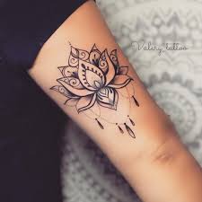 Lotus De 1h15 Lotustattoo Tatuagem Tattoo Feminina Delicada Tattoo Feminina