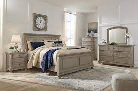 Premier furniture retailer in ms. Signature Design By Ashley Lettner 4 Piece Light Gray King Bedroom Set B733 58 56 97 31 36 92 Miskelly Furniture