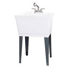 utility sink laundry tub with pull out