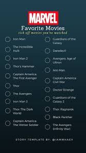 Marvel movies on netflix are surely the superhero ones and seeing all of them together is surely a treat. Update Marvel Favorite Movies Instagram Story Template Favorite Instagram Marvel Movies Story Template Favorite Movies Instagram Story Template Movies
