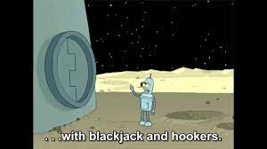 Futurama Blackjack And Hookers Youtube