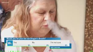 Dragon's Breath novelty snack gives some doctors pause