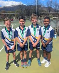TENNIS 🎾 Vier van ons seuns, Daniël Wolfaardt, Ben-Herman du Toit, Adriaan  Wolfaardt en Adrian Mars, het FDC die afgelope twee dae by die Handri  Westman tennistoernooi verteenwoordig. Hierdie seuns maak FDC