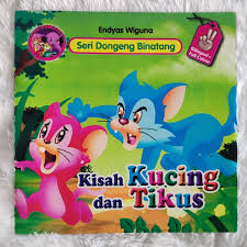 Karena majikannya pergi bekerja setiap hari dan pulang setelah larut malam, maka makanan yang disediakan untuk si kucing hanya roti dan keju. Jual Buku Cerita Dongeng Anak Kisah Kucing Dan Tikus Jakarta Utara Meekado Tokopedia
