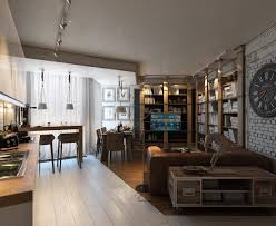 Modern brick design wood house interior. 25 Living Rooms With White Brick Walls Home Design Lover