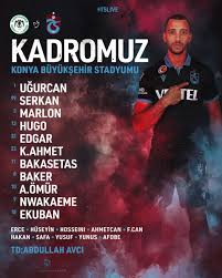 Trabzonspor kulübü resmi twitter hesabı (official twitter account) english: Ewr8tsw67wytfm
